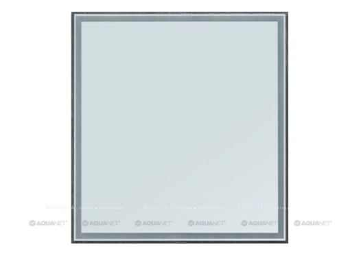 Зеркало Aquanet Сидней 75 242258, с LED-подсветкой, цвет - дуб рошелье - 2 изображение