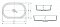 Раковина Kerrock Olivia-UN 60x40x15 см встраиваемая белая - 2 изображение