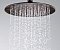Верхний душ WasserKRAFT A115, D229 мм, темная бронза - изображение 2