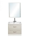 Зеркало Style Line Прованс 75 см СС-00000443 белое с подсветкой - 2 изображение