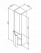 Шкаф-пенал Am.Pm Sensation, M30CHL0406WG, цвет - белый глянец, левый, 40x35x155 см - изображение 8