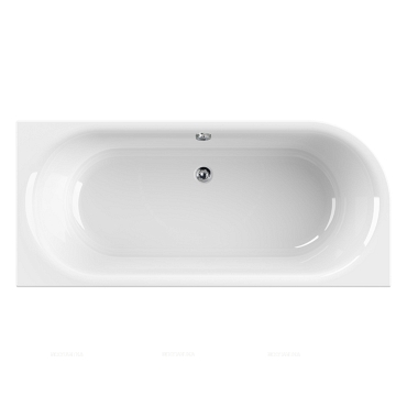 Акриловая ванна 180х80 см Cezares Metauro METAURO CORNER-180-80-40-L-W37 белая - 2 изображение