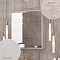 Зеркальный шкаф Onika Брендон 60 см 206084 бетон крем / камень светлый - изображение 2