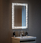 Зеркало Corozo Меандр 60 см SD-00001318 белое c подсветкой - изображение 3