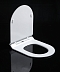 Крышка-сиденье Art&Max Ovale AM011SC для унитаза с микролифтом, белый - изображение 4