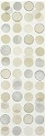 Керамическая плитка Marazzi Italy Декор Colorup Decoro Pois Bianco/Grigio/Nero 32,5х97,7