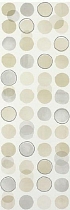 Керамическая плитка Marazzi Italy Декор Colorup Decoro Pois Bianco/Grigio/Nero 32,5х97,7 
