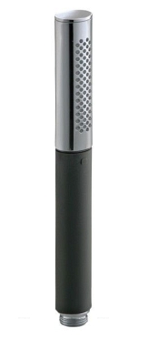 Душевая стойка Jacob Delafon Eo E11715-CP 2 режима, черный/хром - 5 изображение