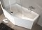 Акриловая ванна Riho Geta 170 R см - изображение 2