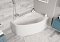 Акриловая ванна Vagnerplast FLORA 150x100 Right - 6 изображение