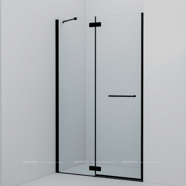 Душевая дверь в нишу 120 см Iddis Slide SLI6BH2i69, стекло прозрачное - 2 изображение