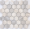 Мозаика Nuvola Rosato POL hex (23x40x8) 29,2x28,9