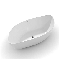 Акриловая ванна 180х90 см Black&White Swan SB 222 222SB00 белый глянцевый