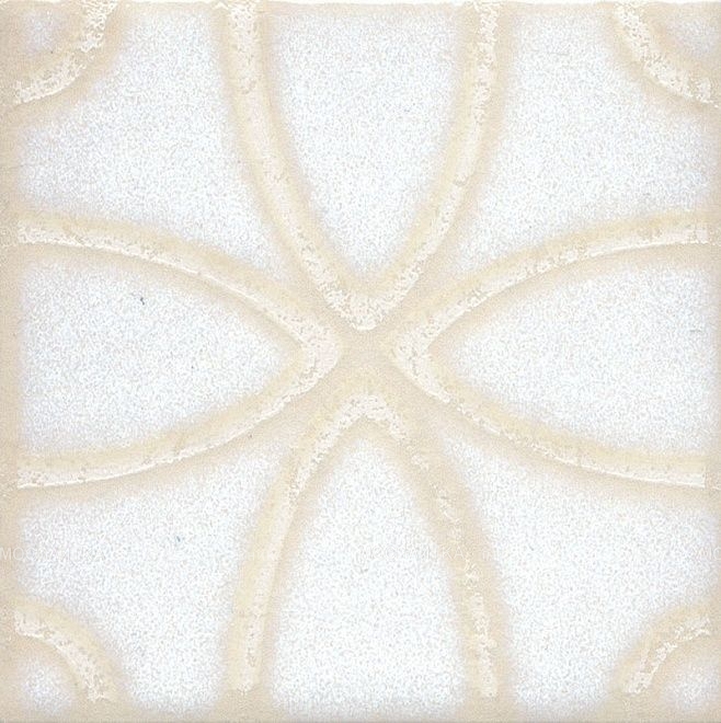 Вставка Амальфи орнамент белый 9,9х ...