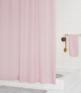 Шторка для ванны Ridder Madison, 180x200, розовая, 45352