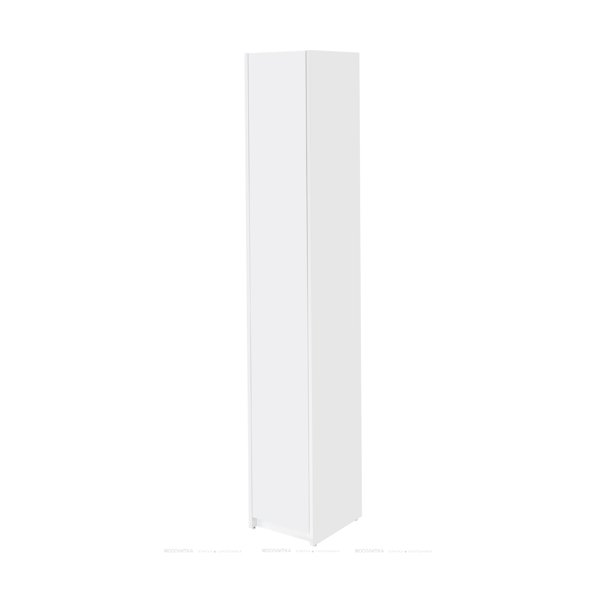 Пенал Aquaton Лондри белая, узкая 1A260603LH010 - изображение 5