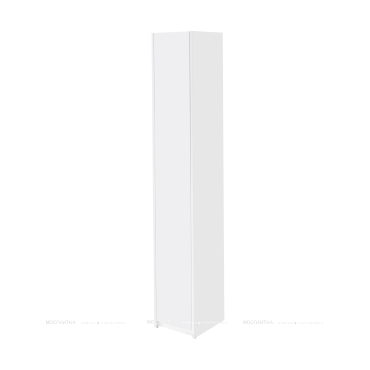Пенал Aquaton Лондри белая, узкая 1A260603LH010 - 5 изображение