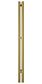 Полотенцесушитель электрический Сунержа Нюанс 2.0 120х8,5 см 051-0543-1253 состаренная латунь - изображение 2