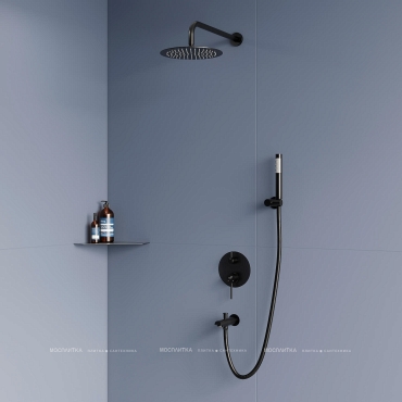 Душевой комплект RGW Shower Panels 511408521-04 черный - 2 изображение