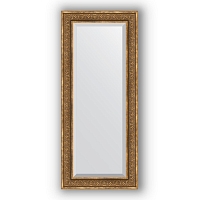 Зеркало в багетной раме Evoform Exclusive BY 3552 64 x 149 см, вензель бронзовый