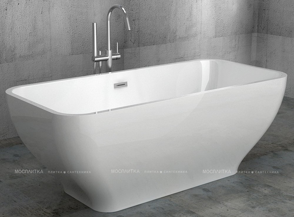 Акриловая ванна Abber 170x70x60 AB9220 - изображение 2