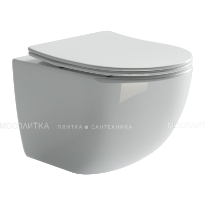 Комплект подвесной безободковый унитаз Ceramica Nova Forma + инсталляция с клавишей смыва, белая глянцевая CN3009_1002W_1000 - изображение 2