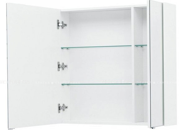 Комплект мебели для ванной Aquanet Гласс 80 белый - изображение 11