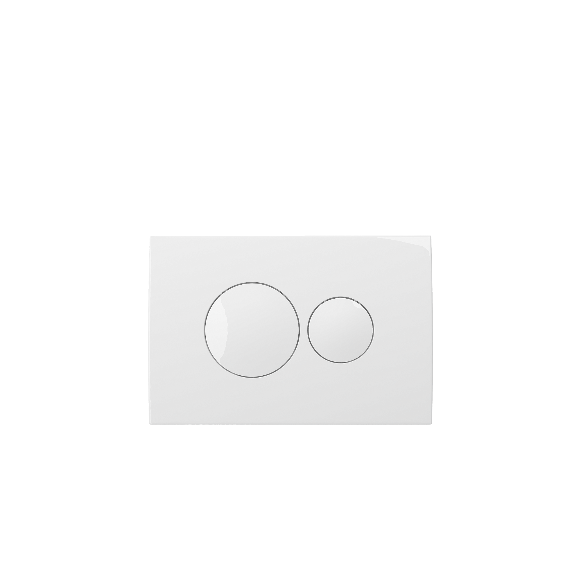 Кнопка смыва для инсталляции Creto Snap 2.0 KL-CR-751-0 белый глянцевый 