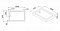 Душевой поддон Cezares Tray прямоугольный 100/80, акриловый - 3 изображение
