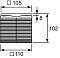 Решетка TECE Drainpoint S 11 см хром, 3660001 - изображение 2