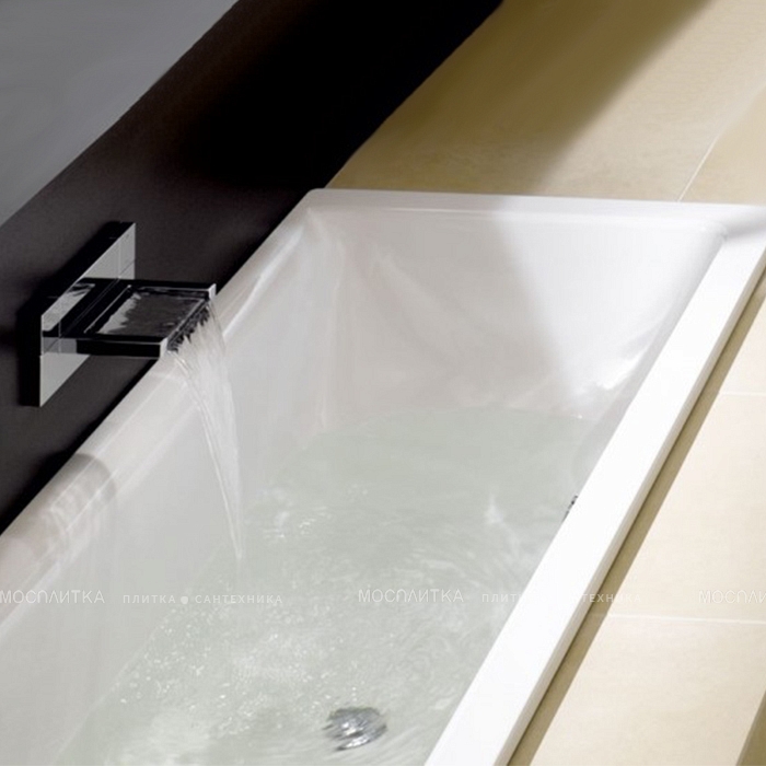 Стальная ванна Bette Free, с шумоизоляцией 200х100х45 см, с BetteGlasur ® Plus и покрытием анти-слип, цвет белый, 6832-000 PLUS AR - изображение 3
