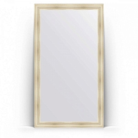 Зеркало в багетной раме Evoform Definite Floor BY 6032 114 x 204 см, травленое серебро
