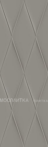 Плитка Vegas рельеф серый 25х75