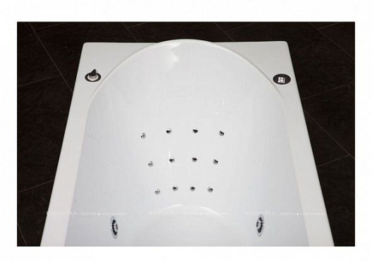 Гидромассаж для ванны Aquanet Шиацу 12 форсунок для спины, без помпы - 3 изображение