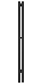 Полотенцесушитель электрический Сунержа Нюанс 2.0 120х8,5 см 31-0543-1253 матовый черный - 2 изображение