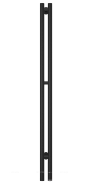 Полотенцесушитель электрический Сунержа Нюанс 2.0 120х8,5 см 31-0543-1253 матовый черный - 2 изображение