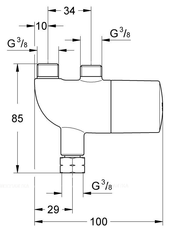 Термостат Grohe Grohtherm Micro 34487000 для раковины - изображение 8