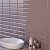 Керамическая плитка Kerama Marazzi Плитка Аккорд коричневый светлый грань 8,5x28,5 - 2 изображение