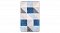 Коврик для ванной Fixsen Visa 1-ый серо-голубой, 50х80см FX-5005X