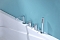 Смеситель для ванны с душем Abber Emotion AF8813 хром глянец - 2 изображение