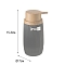 Дозатор для жидкого мыла Fixsen Black Boom FX-411-1 - изображение 3