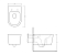Унитаз подвесной безободковый beWash Albano 36383201 с крышкой-сиденьем микролифт, белый глянец - изображение 3