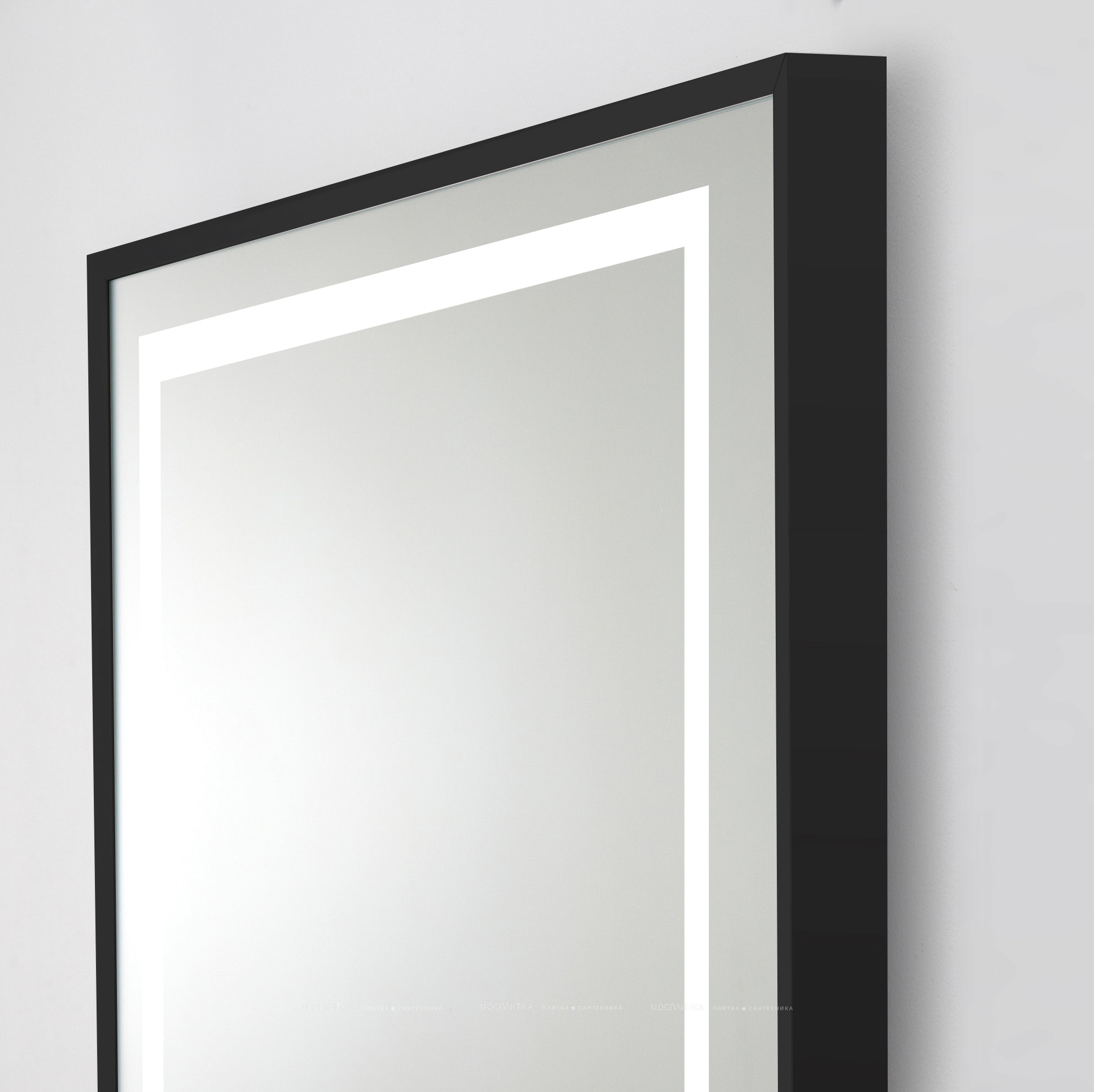 Зеркало BelBagno 88,5 SPC-KRAFT-885-785-TCH-WARM-NERO - изображение 6