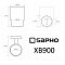 Стакан Sapho X-Round Black XB900 черный - 5 изображение