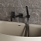 Смеситель для ванны с душем Paini Dax-DaxR 84PZ6911R черный матовый, на 2 потребителя - изображение 3