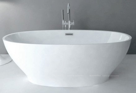 Акриловая ванна Abber 165x80x60 AB9207 - 3 изображение
