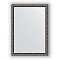 Зеркало в багетной раме Evoform Definite BY 0788 50 x 70 см, черненое серебро 