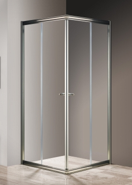 Душевой уголок Cezares Giubileo-A-2-100 прозрачное стекло бронза - 2 изображение