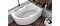Акриловая ванна Kolpa San Lulu 170х110 левая белая 5480000 - 2 изображение