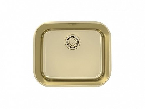 Кухонная мойка Alveus Monarch Variant 10 1113575 золото в комплекте с выпуском без сифона